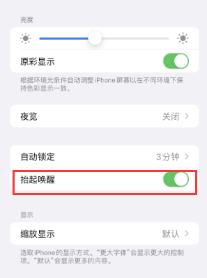 张家界苹果授权维修站分享iPhone轻点无法唤醒怎么办